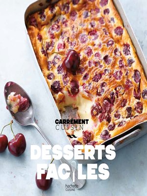 cover image of Desserts faciles